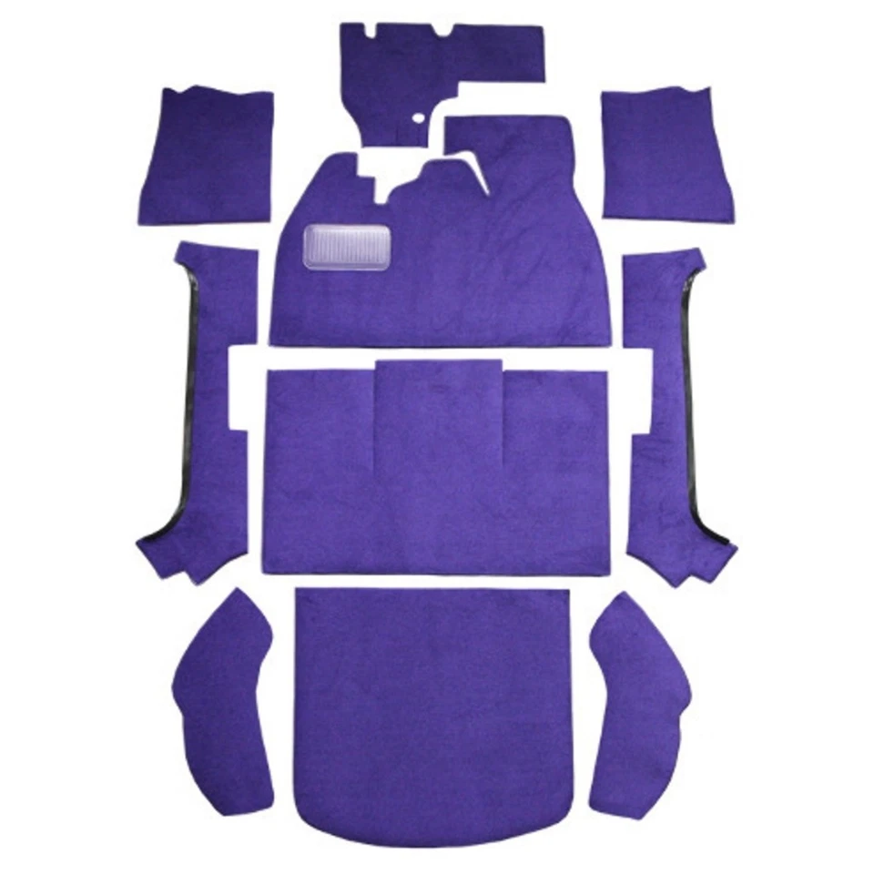 Alfombra para Volkswagen Beetle 1950-1973 convertible 2 puertas lazo delantero inclinado Foto 1 de 4