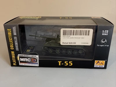 Легкая модель 1:72 Советский Союз Т-55 СССР в Праге 1968 35024 современная наземная броня - Изображение 1 из 4