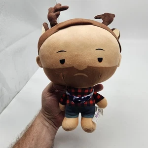 Knott's Merry Farm bärtiges Rentier Holzfäller Urlaub Plüschtier Fabrik 2022 - Bild 1 von 8