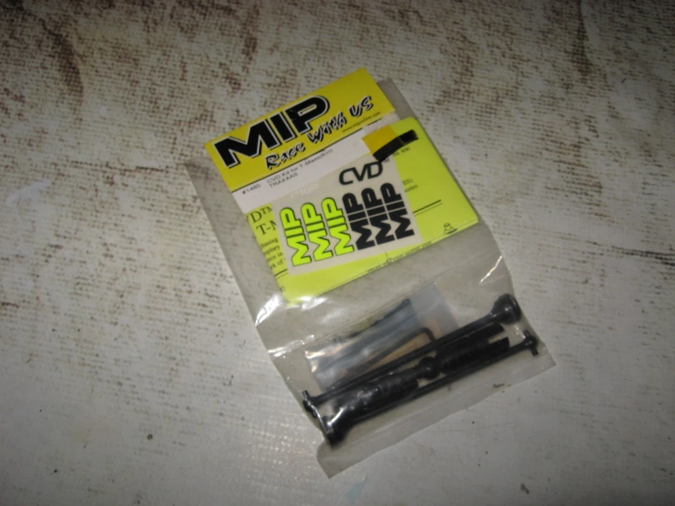 RC MiP Traxxas T Maxx CVD ™ Front OR Rear Drive Shaft Set Steel Black 1485 - Image 1 of 1