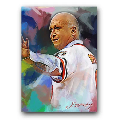 Tarjeta de arte limitada Cal Ripken Jr #96 29/50 firmada por Edward Vela (Baltimore Orioles) Foto 1 de 2