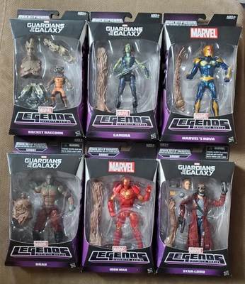 Sealed New Marvel Legends Groot BAF wave Full Set Of  6 Figures - Image 1 of 4