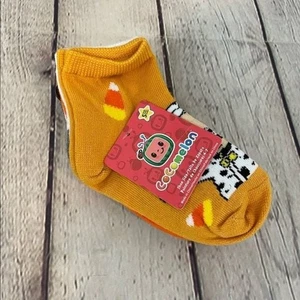 Cocomelon Confezione 5 Calzini Halloween Bambini Tg:4-7 Bambino Nuovi con etichette - Foto 1 di 4