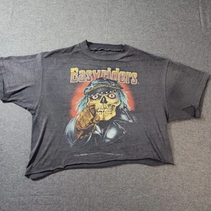 Camiseta De Colección 3D Emblema Harley Bad To The Bone Skeleton Easyriders Rodeo 1987 - Imagen 1 de 16