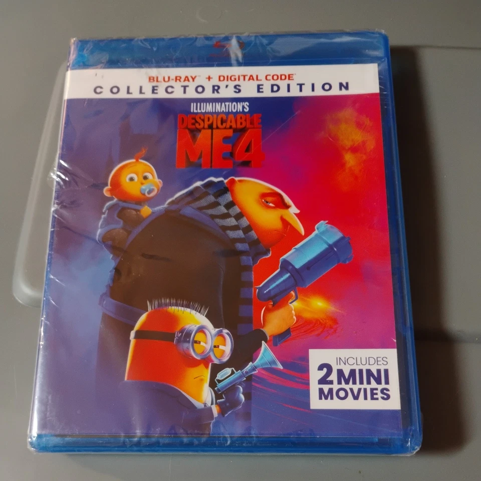 Despicable Me 4 (Blu-ray NO DIGITAL CODE ! Collectors 2024)   - Image 1 of 1