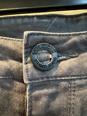 Volcom Denim Jeans 91 CM CA Vorta Slim Straight Mens 32” Waist Gray - Image 1 of 4