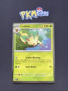 Juego de cartas coleccionables Pokémon Leafeon Svp 170 Black Star Promo Holo LP. - Imagen 1 de 3