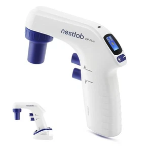 Lab Electric Pipette Controller 0.1-100ml Electronic Pipettor for Lab LCD Screen - Picture 1 of 3