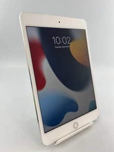 Apple iPad Mini 4 A1550 Silver WiFi 32GB 7.9" Retina iPadOS Tablet #i01 - Picture 1 of 23