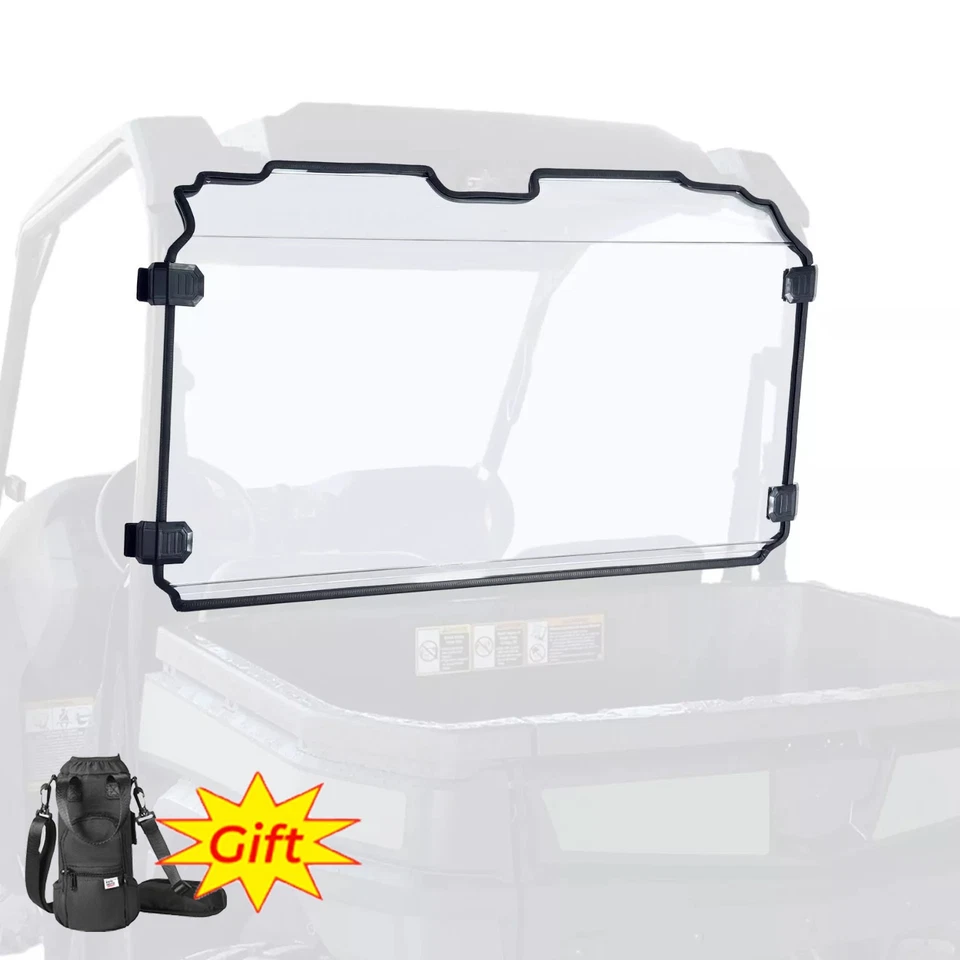Panel de parabrisas trasero UTV para Gator XUV 550 560 590i/E/M RSX860i RSX850i Trail Foto 1 de 4