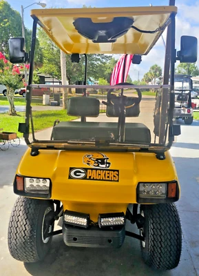 Ventiladores Green Bay Packer 48 volts lítio 19,90-2025 Club Car DS novos componentes motor - Imagem 1 de 4