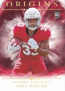 2024 Panini Origins - Rookies #141 Trey Benson (RC) - Cardinals - Picture 1 of 2