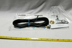 PCTEL KD166T, A/S 3/4 Hole Mount  M/F Contact Antennas TNC, 17ft, MONI-c023   - Picture 1 of 7