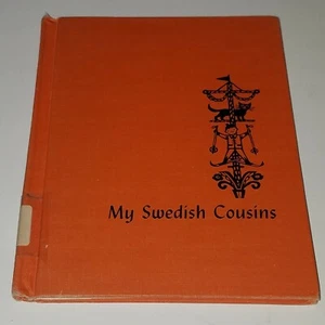 VTG My Swedish Cousins Hardcover Book Astrid Lindgren Ex-Library GUC 1966 Photos - Picture 1 of 12