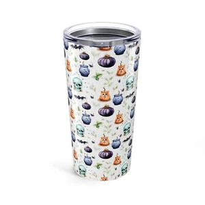 Lila Kürbisse Becher 20oz - Bild 1 von 5
