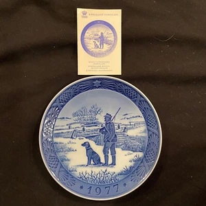 Royal Copenhagen Weihnachtsteller 1977 - Bild 1 von 2