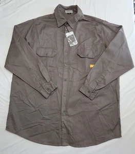 Camicia uomo Titicaca FR ignifuga 2XL bottoni maniche lunghe tasche nuova con etichetta - Foto 1 di 18