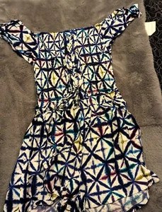 Ladies Love By Chesley Tye Dye Romper Size M - Picture 1 of 5