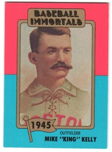 Mike "King" Kelly 1980 TCLM Baseball Immortals Trading Card # 36 - Picture 1 of 2