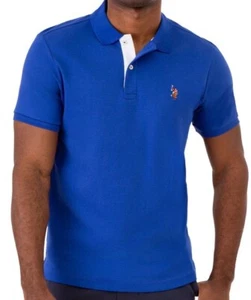 U.S.Polo Assn. Mens Interlock Polo - Picture 1 of 4