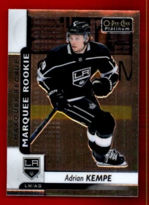 2017-18 O-Pee-Chee Platinum #154 Adrian Kempe RC. - Image 1 of 2