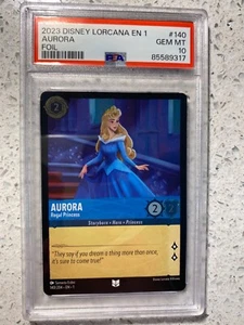 Disney Lorcana Aurora - Regal Princess 140/204 Foil PSA 10 - Picture 1 of 3