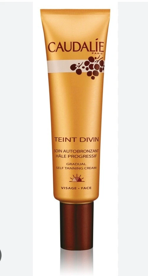 Crema bronceadora gradual Caudalie Teint Divin 1 OZ/30 ML NUEVA EN CAJA Foto 1 de 3