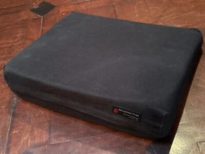 The Monastery Store Meditation Cushion Wedge Black 16 x 13" Aligns Your Back $45 - Picture 1 of 7