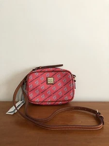 NWT Dooney & Bourke MLB Washington Nationals Camera Crossbody Purse TINY FLAWS - Picture 1 of 7