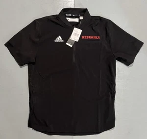 Nebraska Cornhuskers Adidas Quarter Reißverschluss Jacke Größe Herren Small Einzelhandel $ 70 - Bild 1 von 4