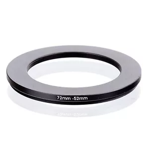 RISE(UK) 72-52MM 72 MM- 52 MM 72 to 52 Step Down Ring Filter Adapter - Picture 1 of 3