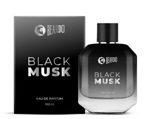 Beardo Black MUSK Perfume for Men| EAU DE PARFUM | Long Lasting Perfume | 100 ML
