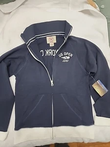 NWT Women's 47 Brand US Open 2012 Tennis Stretch Track Jacket- Medium - Picture 1 of 8
