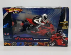 Hot Wheels RC Honda CBR 1000RR Motorcycle 2005 Mattel Remote Control in Box RARE - Picture 1 of 10