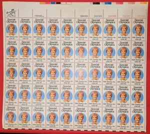 US Scott 1788 15c Special Olympics, Pane of 50 Sheet MNH - Picture 1 of 1