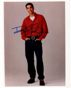 DAVID SCHWIMMER Signed 8x10 Photo w/ Hologram COA FRIENDS - Picture 1 of 2