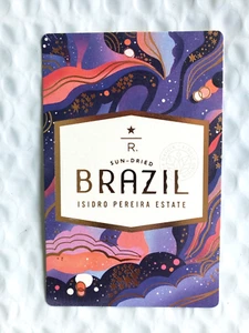 Tarjeta Starbucks Reserve Nice Taster 2019 - Brasil Isidro Pereira Estate - II - Imagen 1 de 6
