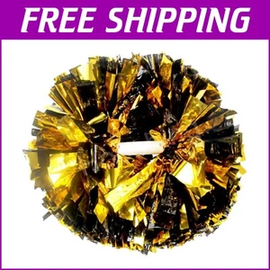 6PCS Cheerleader Pom Poms with Upgraded Handle - Perfect for Sports & Parties - Picture 1 of 7