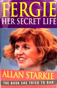 Fergie: Her Secret Life by Allan Starkie HCDJ First US Edition First Print 1996 - Picture 1 of 12