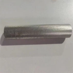 Tubo moleteado OD 24mm pared 2mm ID 20mm acero inoxidable redondo sin costuras 45cm L - Imagen 1 de 7