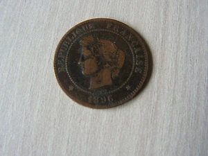 monnaie 5 centimes 1896 a - Imagen 1 de 2