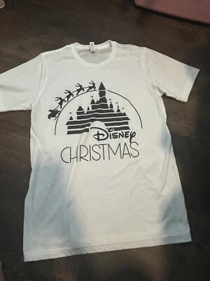 CAMISA DE NAVIDAD WALT DISNEY M DIBUJOS ANIMADOS CORTOMETRAJE PARQUE MUNDO TIERRA MICKEY Foto 1 de 2
