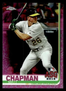 2019 Topps Chrome Update Pink #94 Matt Chapman - NR-MINT *TedsCardShack* - Picture 1 of 2