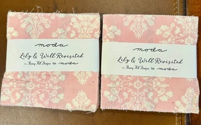 Moda Lily & Will Revisited Bunny Hill Designs 2 Charm Packs - Image 1 of 2