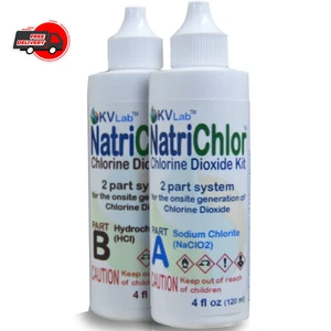 The Original NatriChlor CD Set w/Accu-Drop Bottles HCL Extra Large Size 8 oz ... - Picture 1 of 3