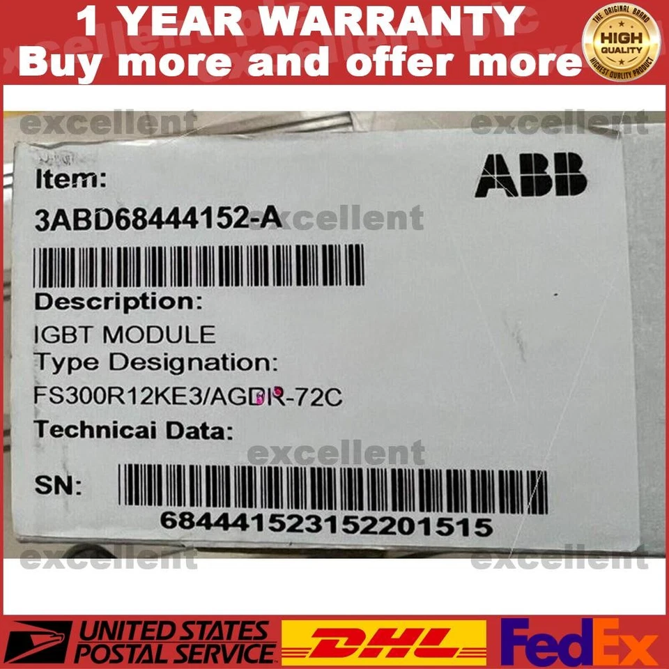 ABB AGDR-72C 驱动板全新加急发货 — 第 1/1 张图片