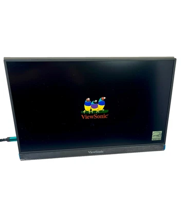 ViewSonic VG1655 15.6" 1080p Portable Monitor IPS Stand with Tripod - Silver - Image 1 of 4