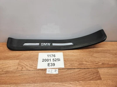 ✅ 97-03 OEM BMW E39 525i 530i Sedan Rear Left Driver Door Sill Plate * - Image 1 of 4