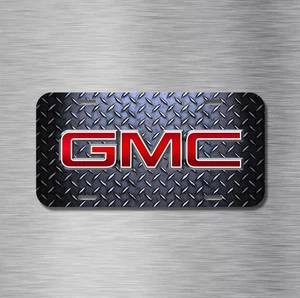 NUEVO GMC Aluminio Placa Coche SUV Camión 4x4 - Imagen 1 de 2