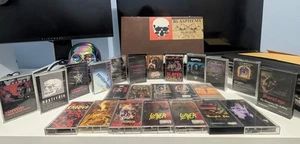 VTG THRASH METAL BLACK METAL CASSETTE LOT CORONER SLAYER OBITUARY CELTIC FROST - Picture 1 of 24